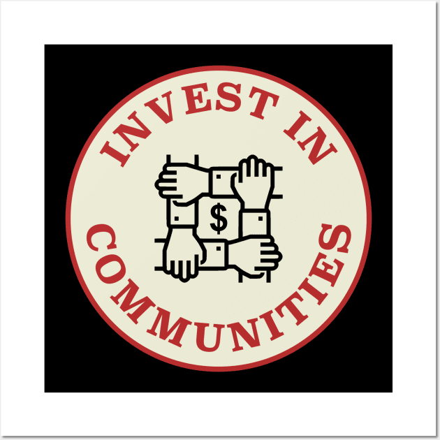 Invest In Communities Wall Art by Football from the Left